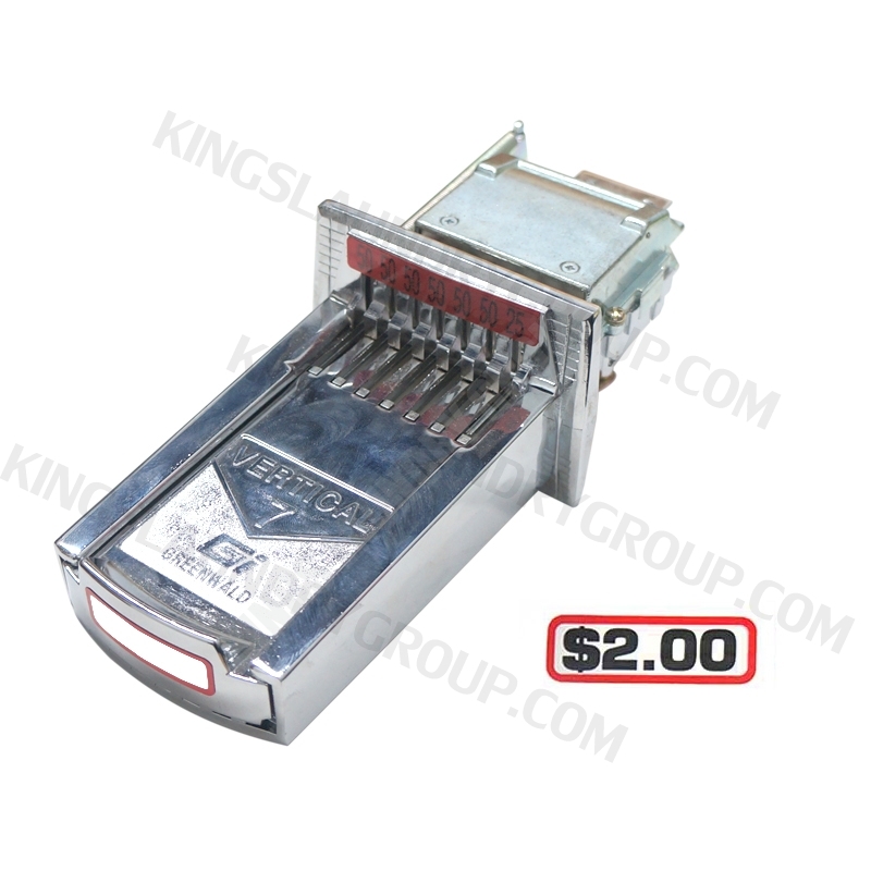For # 21-16-008-200 ($2.00 ) V7 Coin Slide
