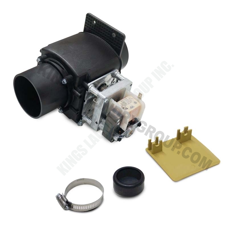 F200166400 Drain Valve – 220V, 3 WOF Short – Fits Huebsch, SQ, Unimac, Depend-O