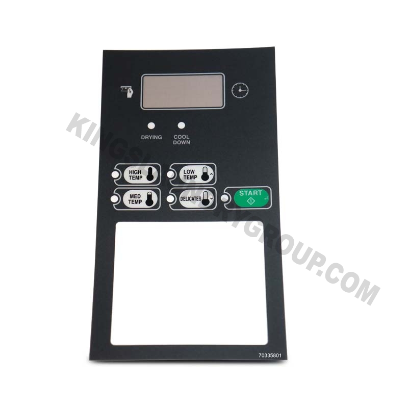 For # 70335801 Dryer Overlay